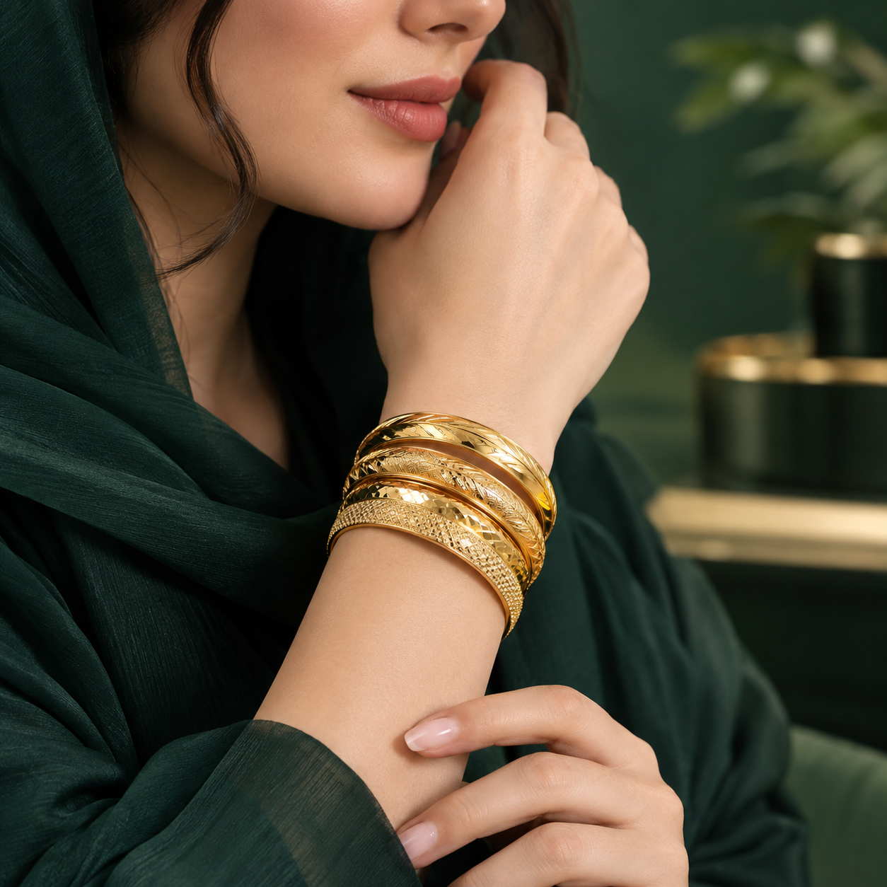 النگو آینه ای